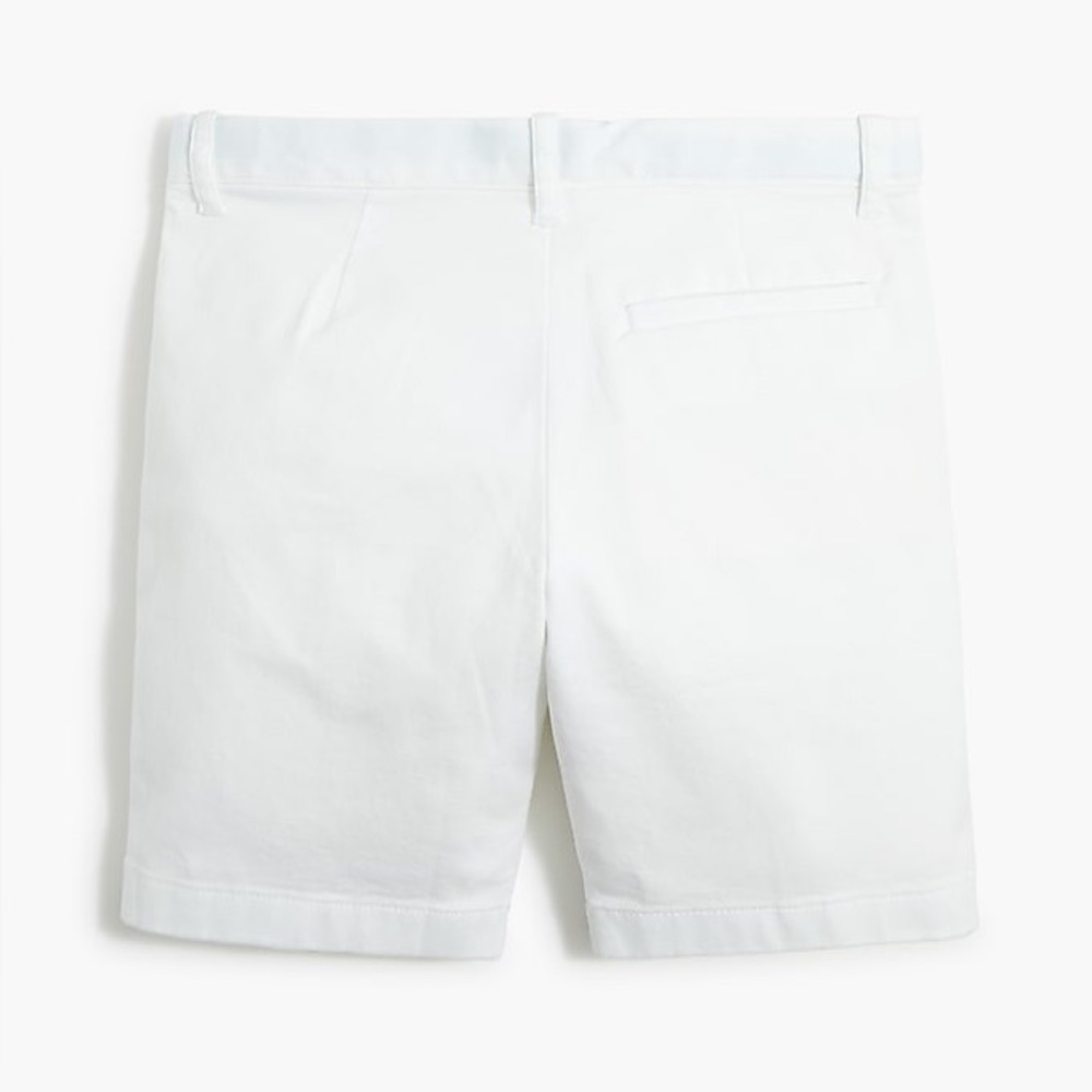 NWT J Crew Crewcuts White Boys' Gramercy flex chino short Sz 14 Sold Out - Picture 2 of 10